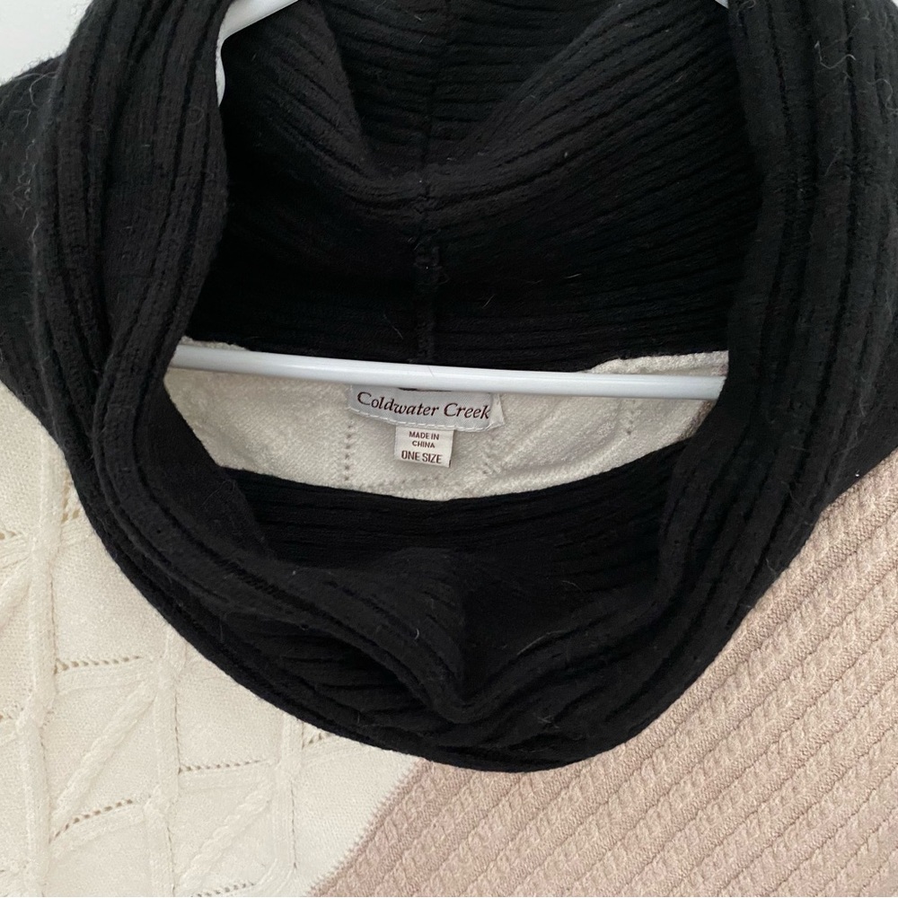 Coldwater Creek Poncho Knit Sweater One Size - Picture 2 of 3